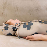 Knit Swaddle Blanket - Gemma In Tan