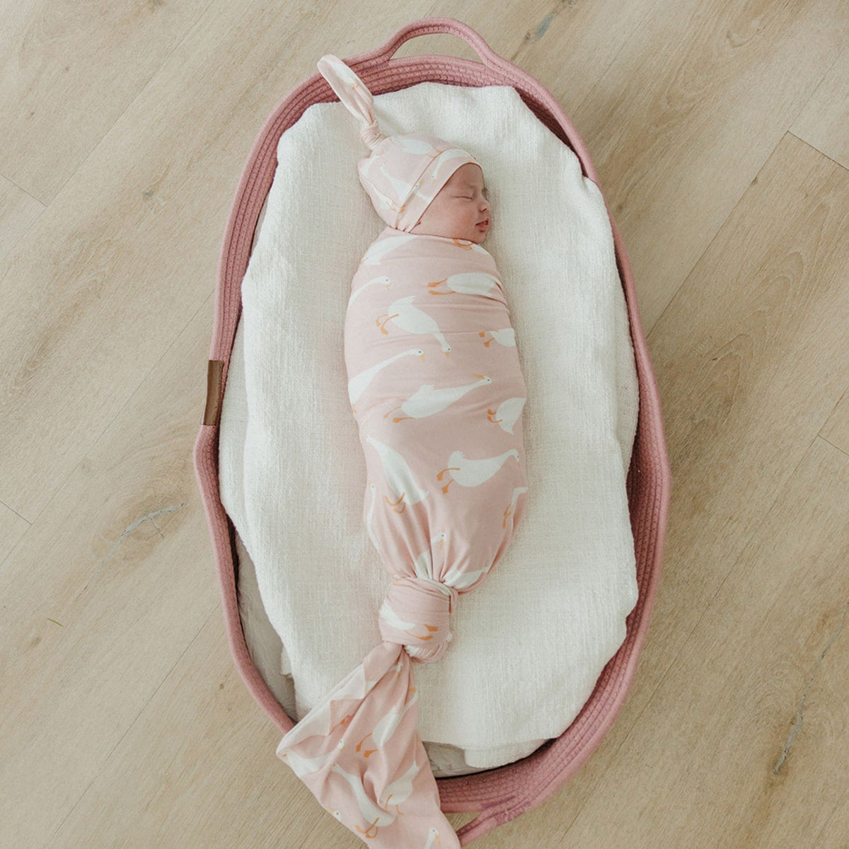 Knit Swaddle Blanket - Goosie