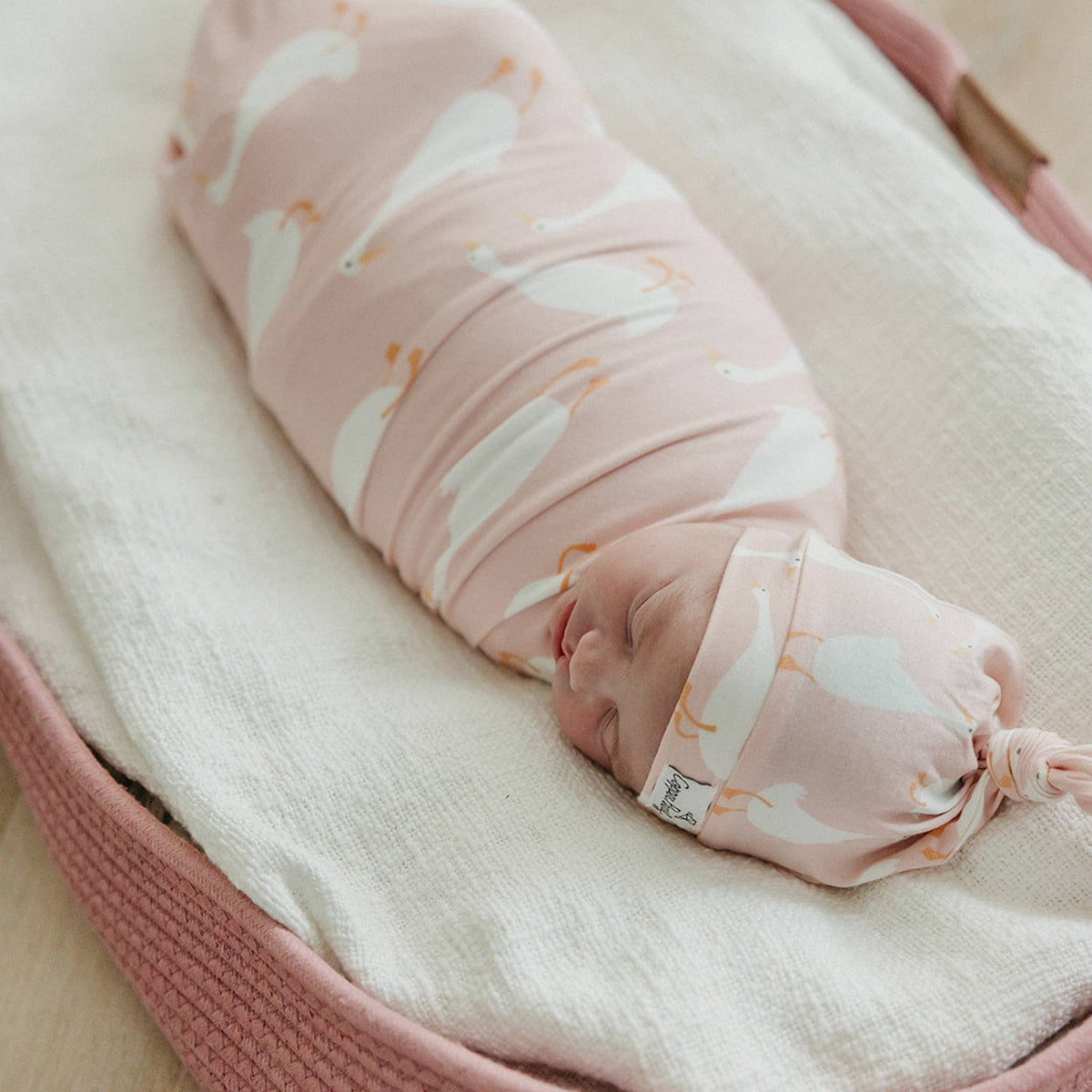 Knit Swaddle Blanket - Goosie