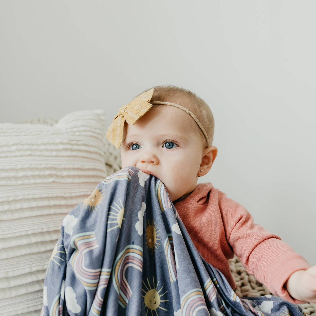 Knit Swaddle Blanket - Hope