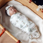 Knit Swaddle Blanket - Hundred Acre Wood