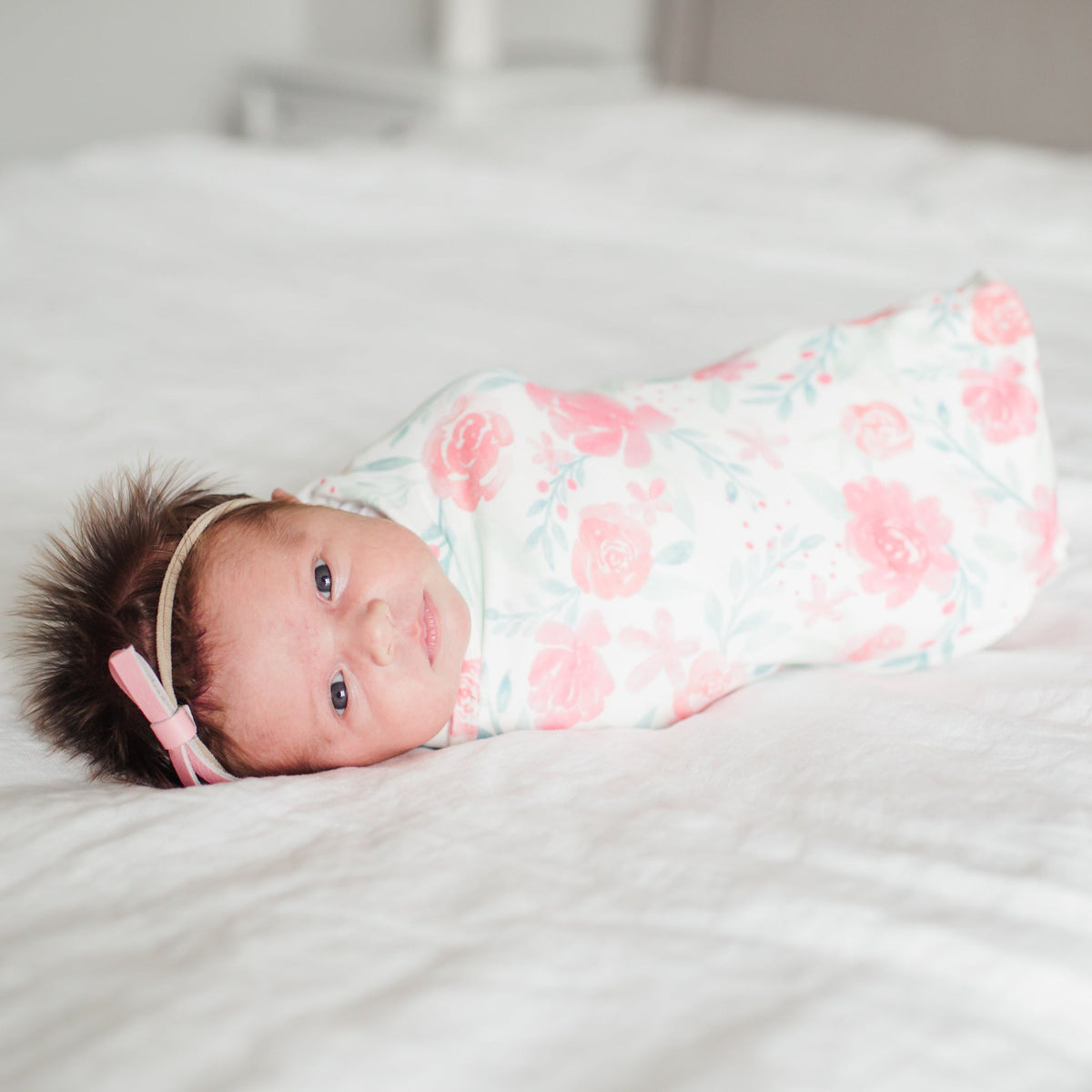 Knit Swaddle Blanket - June