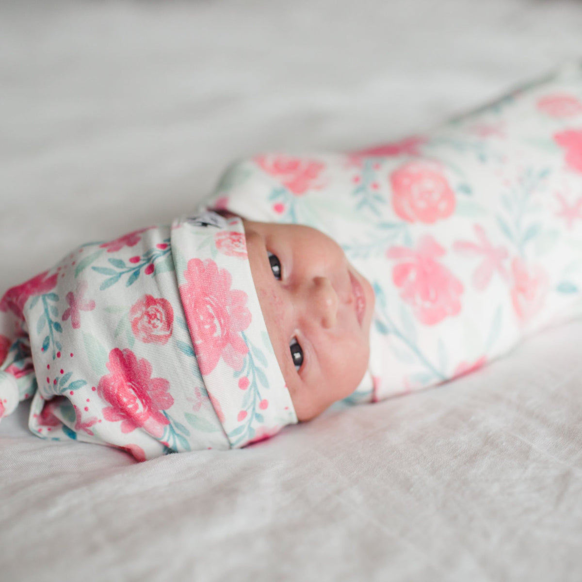 Knit Swaddle Blanket - June