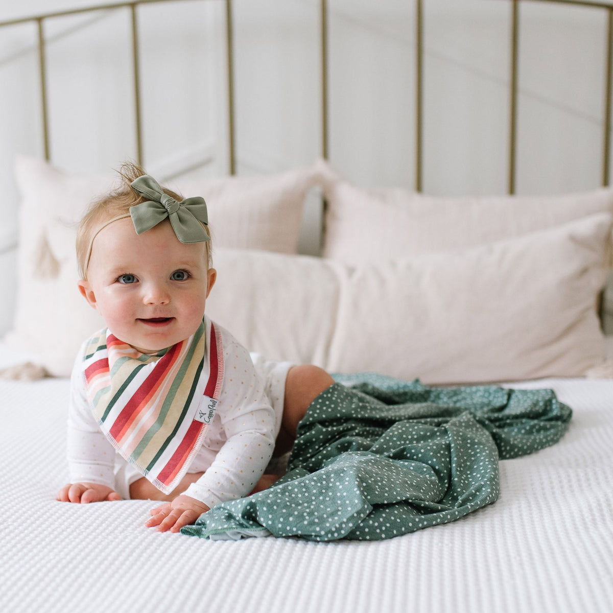 Knit Swaddle Blanket - Juniper