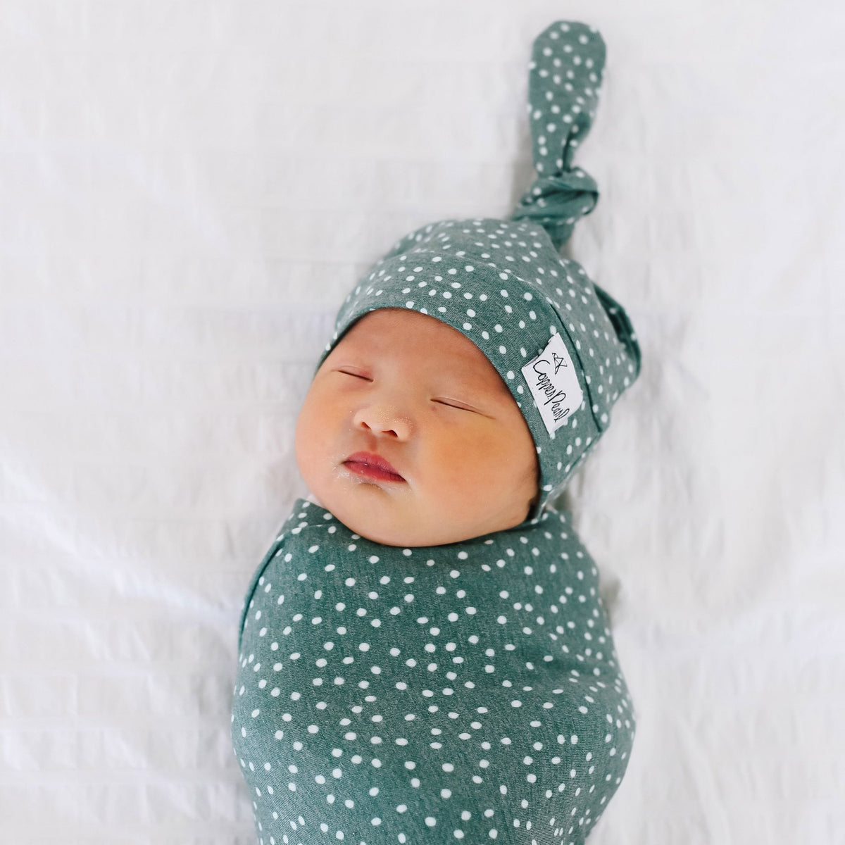 Knit Swaddle Blanket - Juniper