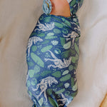 Knit Swaddle Blanket - Jurassic Park