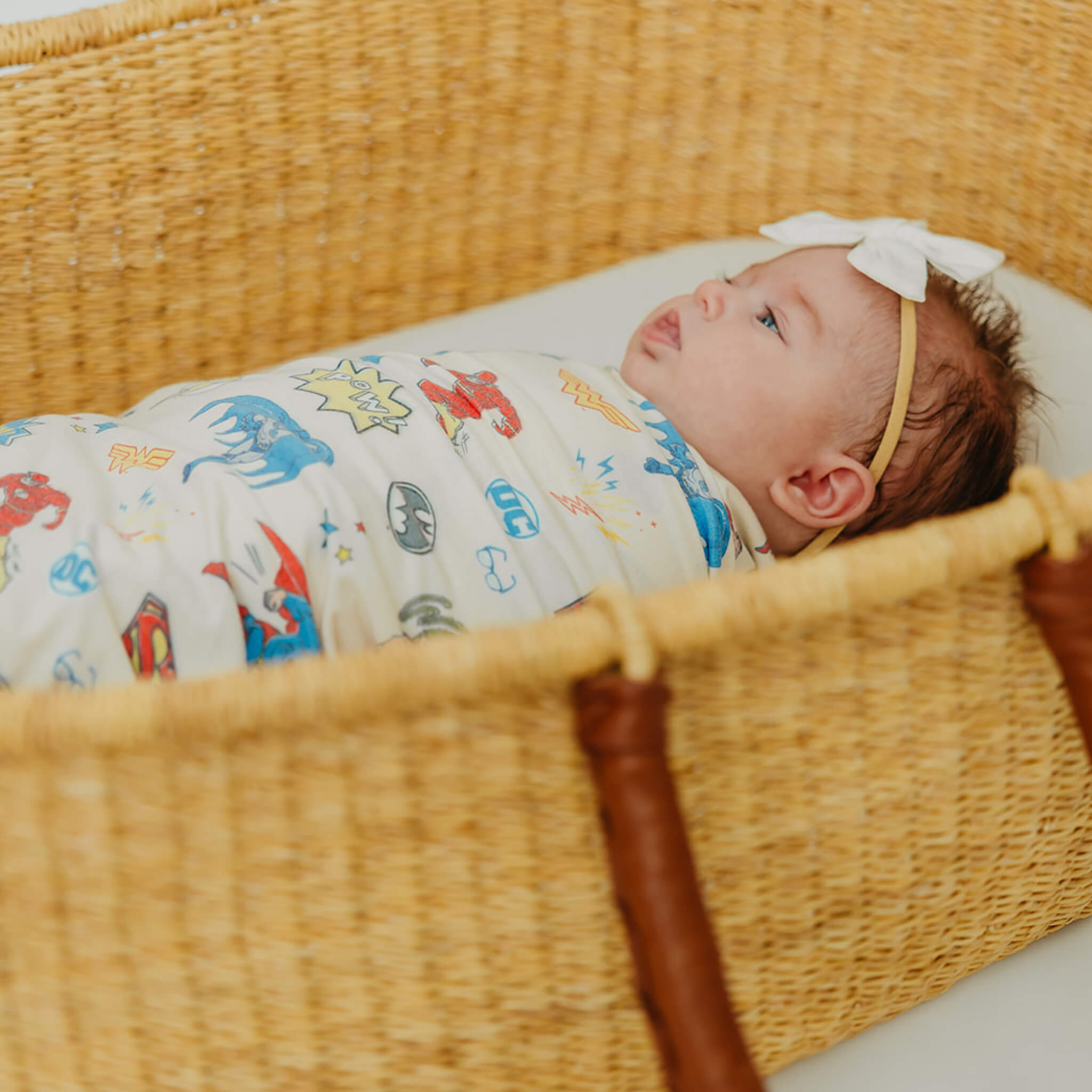 Knit Swaddle Blanket - Justice League™