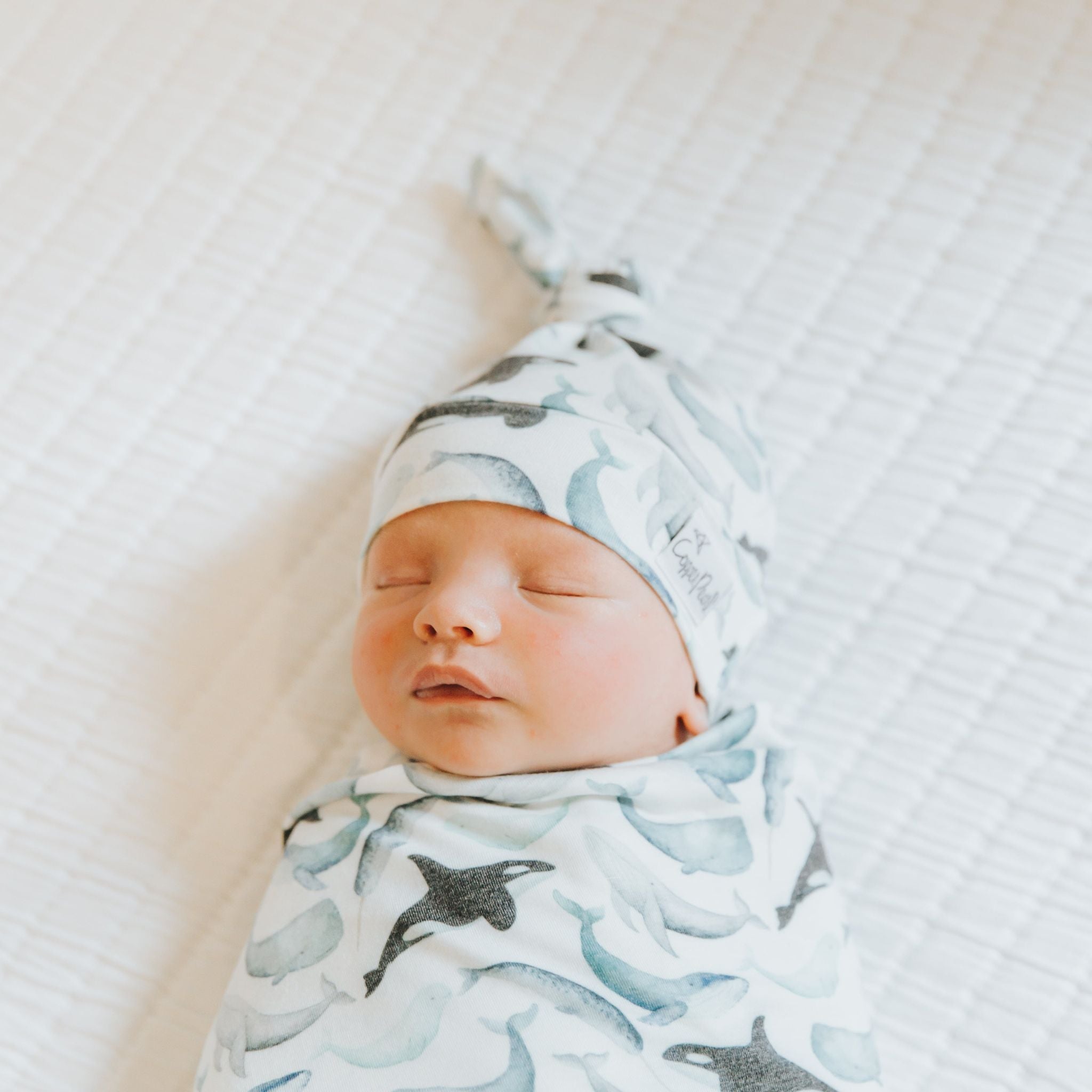 Knit Swaddle Blanket - Kai