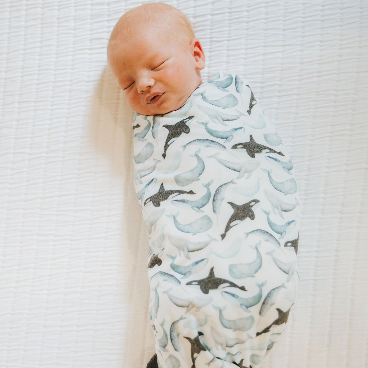 Knit Swaddle Blanket - Kai