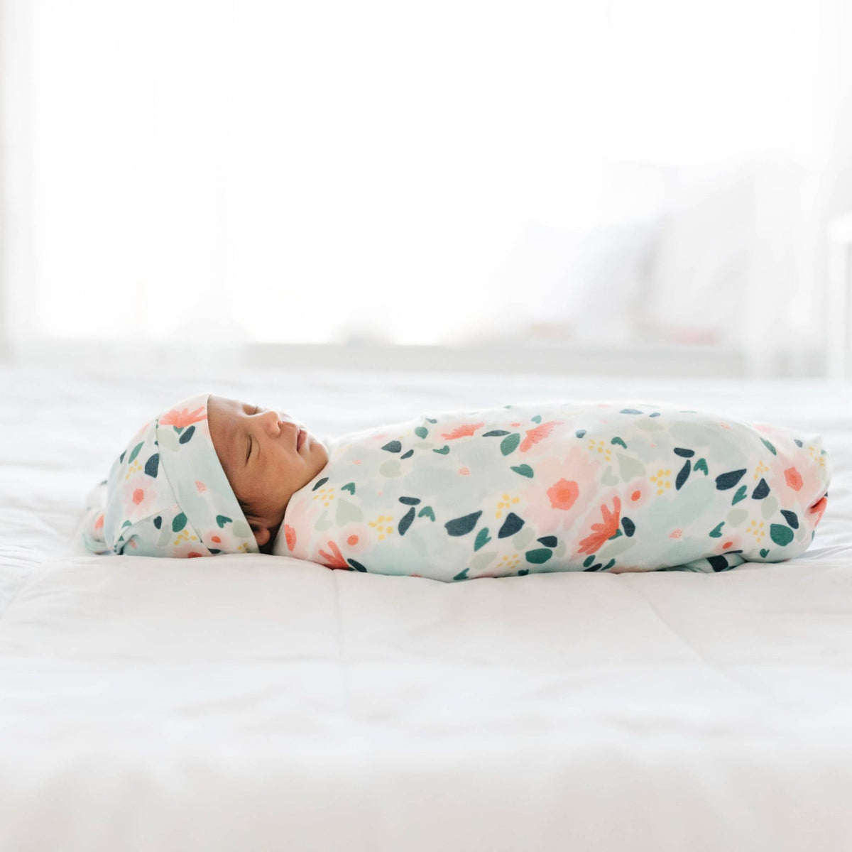 Knit Swaddle Blanket - Leilani