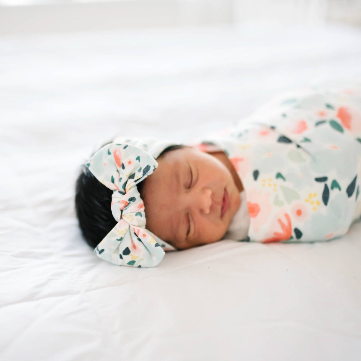 Knit Swaddle Blanket - Leilani