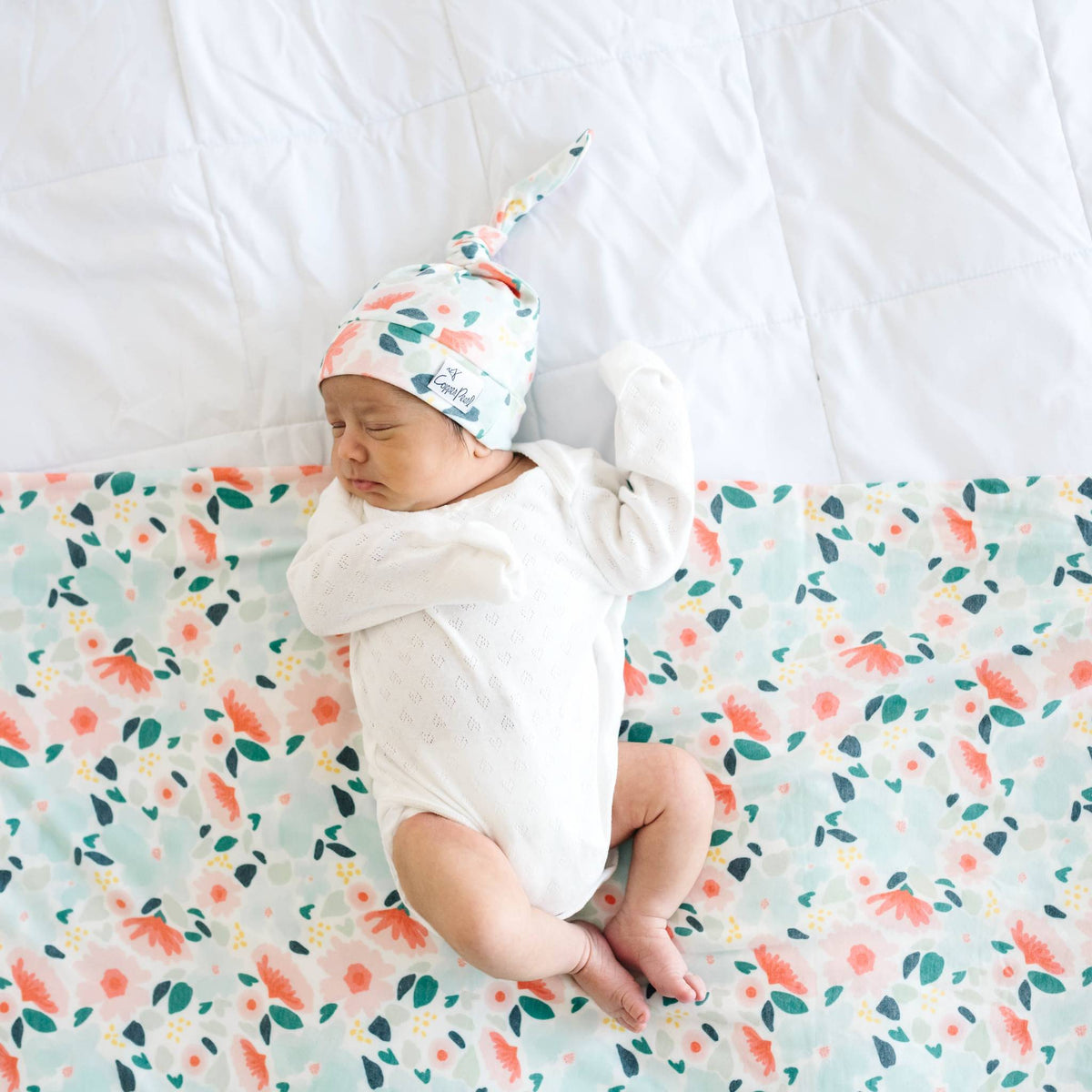 Knit Swaddle Blanket - Leilani