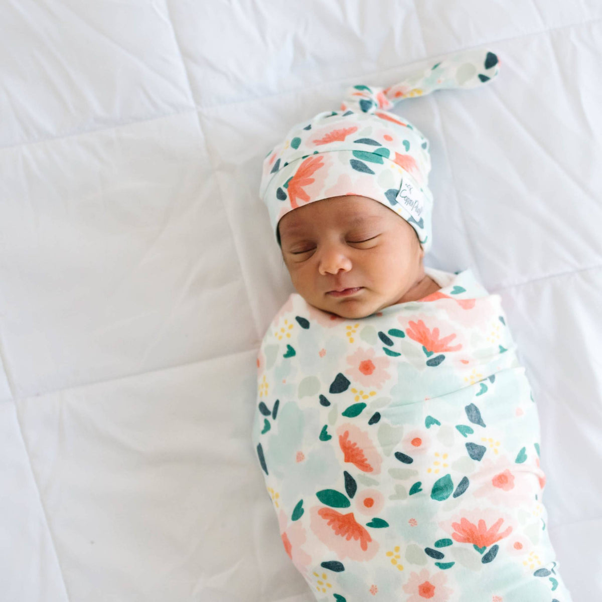 Knit Swaddle Blanket - Leilani