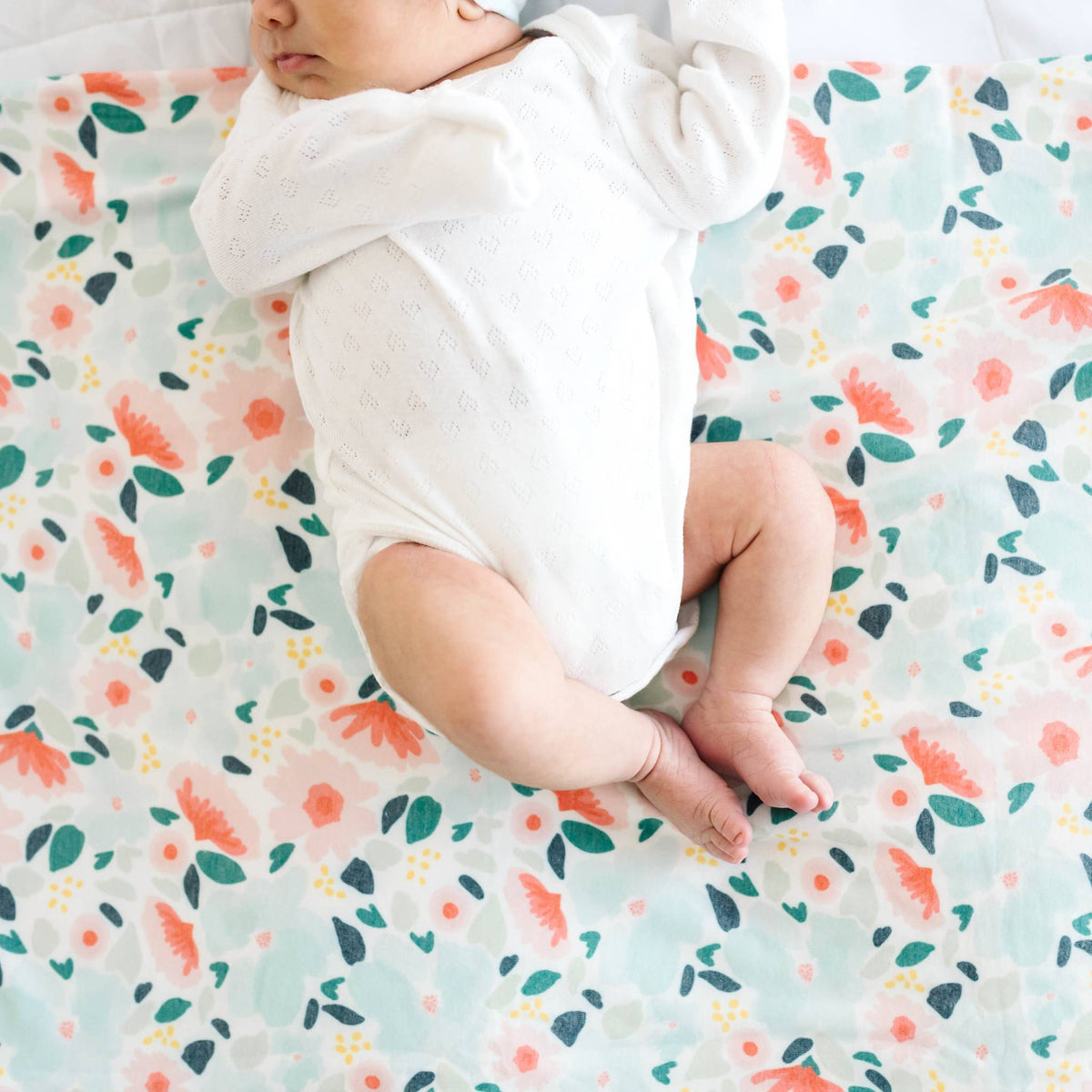 Knit Swaddle Blanket - Leilani