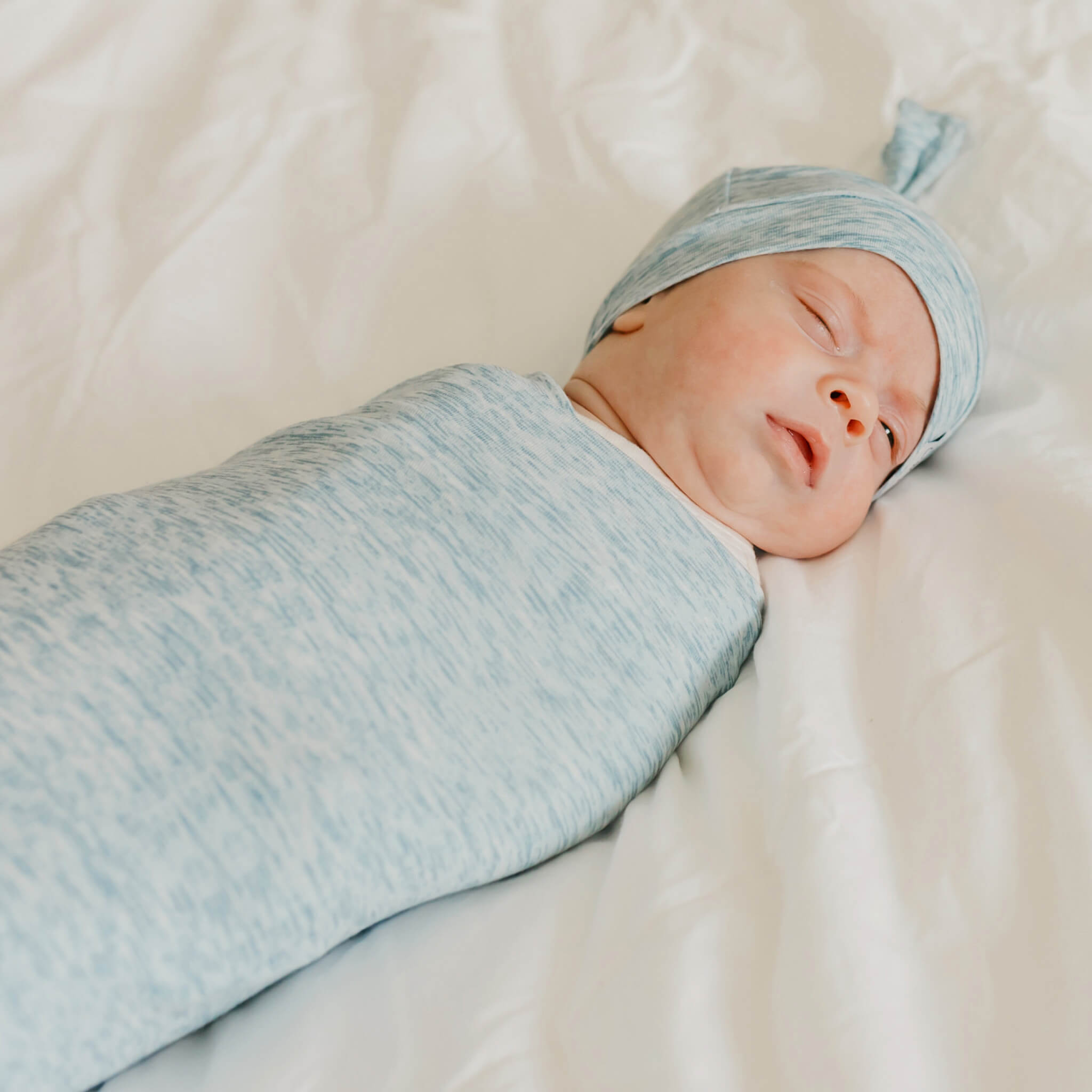 Knit Swaddle Blanket - Lennon