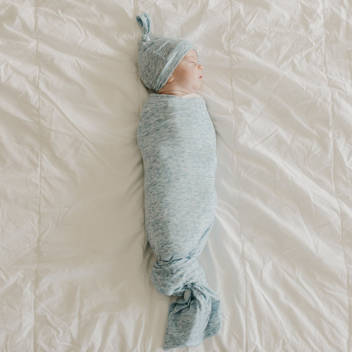 Knit Swaddle Blanket - Lennon