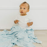 Knit Swaddle Blanket - Lennon