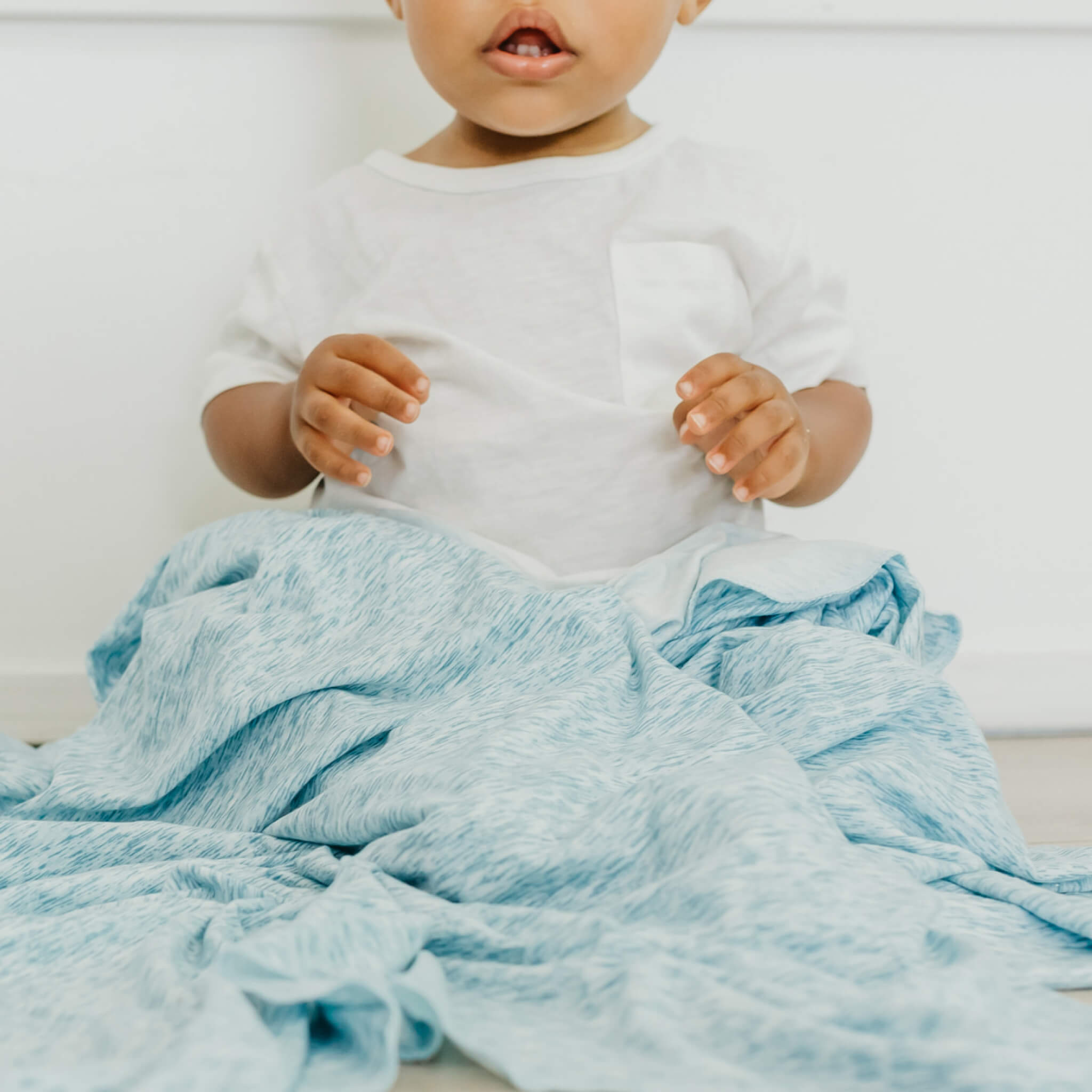 Knit Swaddle Blanket - Lennon