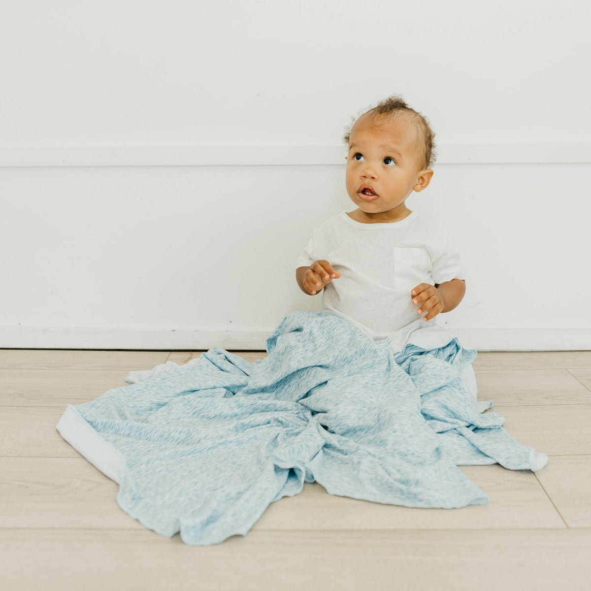 Knit Swaddle Blanket - Lennon