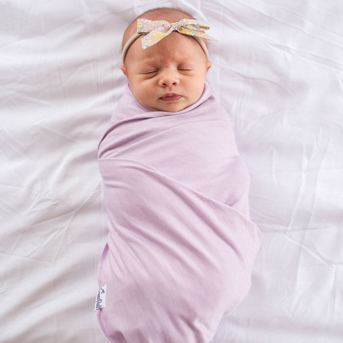 Knit Swaddle Blanket - Lily