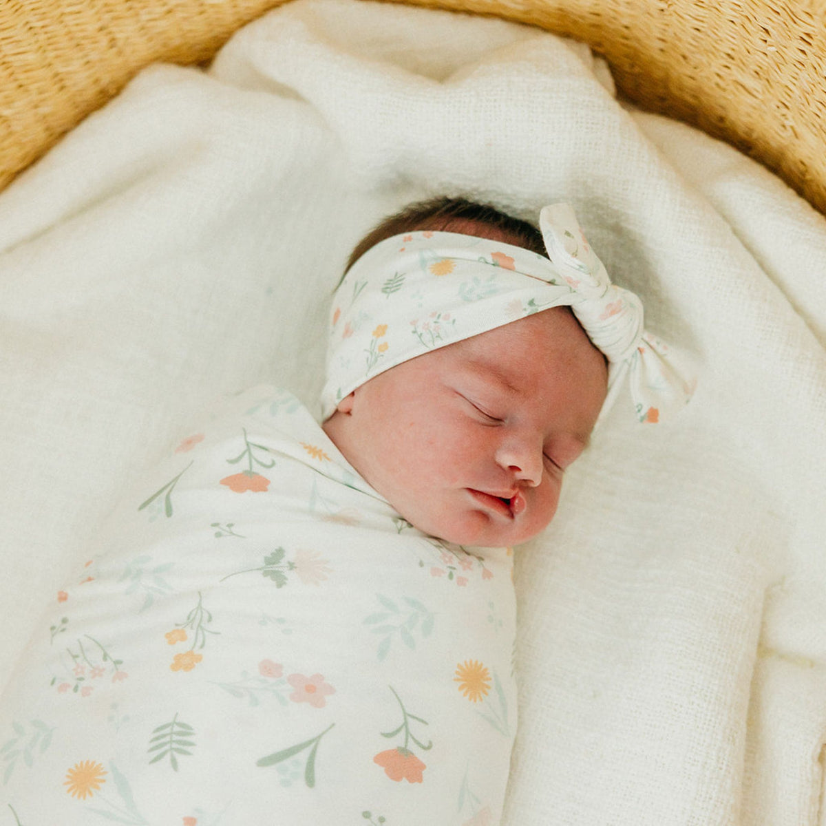 Knit Swaddle Blanket - Mabel