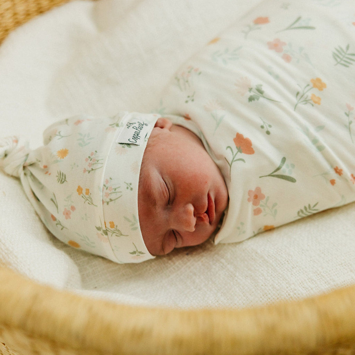 Knit Swaddle Blanket - Mabel