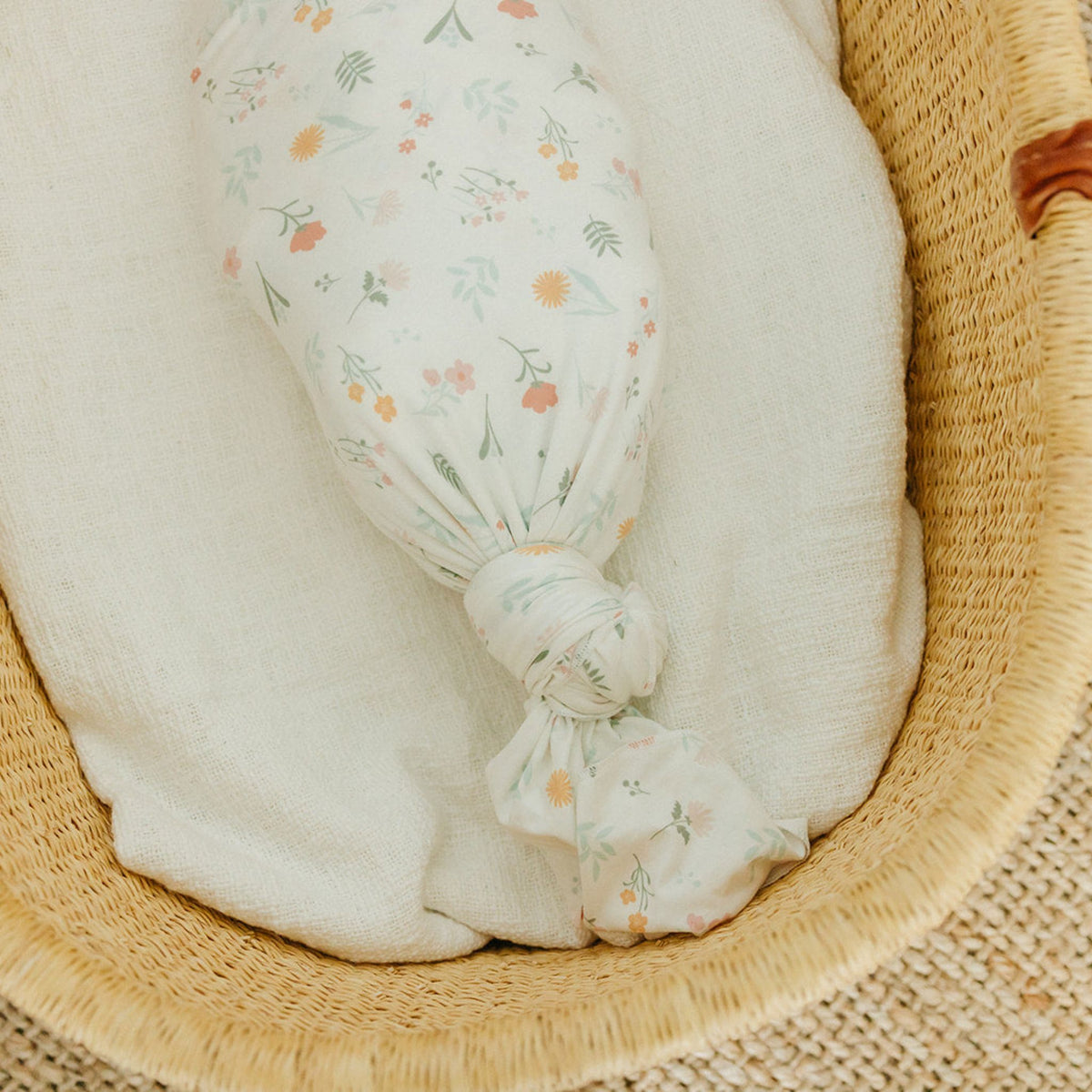 Knit Swaddle Blanket - Mabel