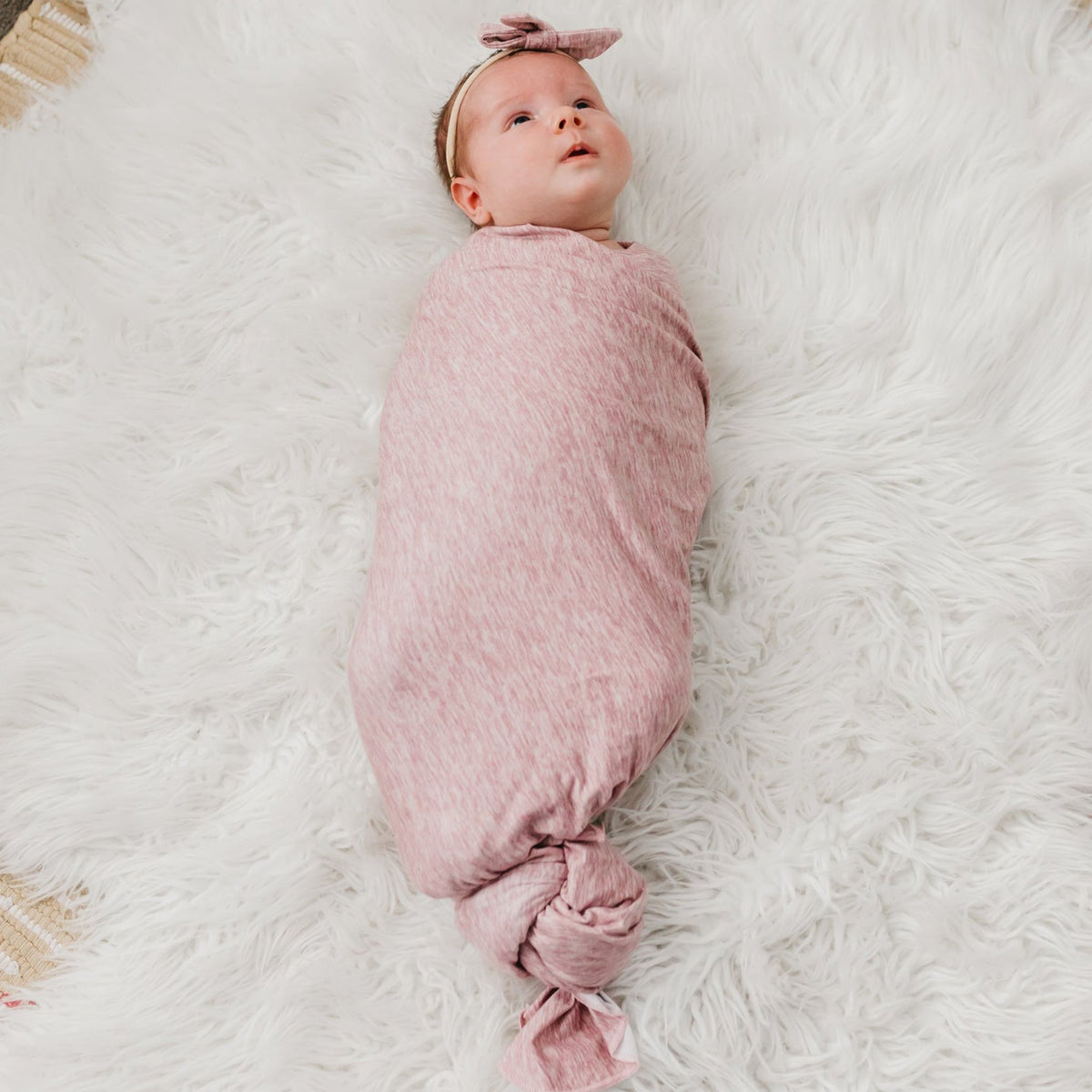 Knit Swaddle Blanket - Maeve