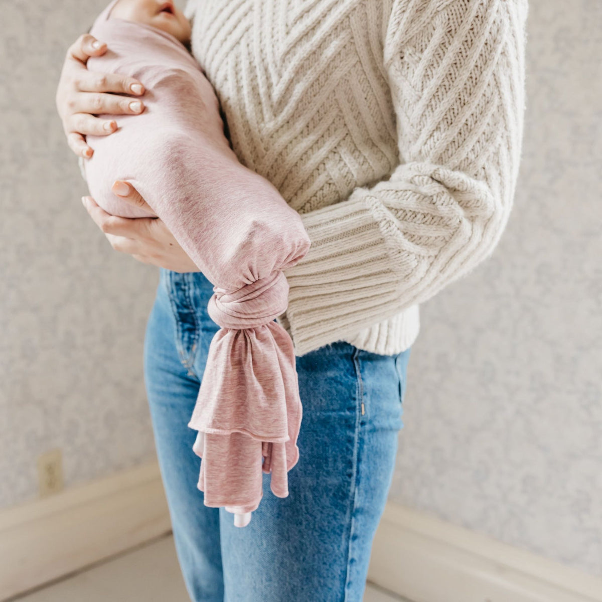 Knit Swaddle Blanket - Maeve