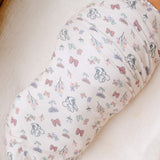 Knit Swaddle Blanket - Minnie Mouse's Bowquet