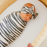 Knit Swaddle Blanket - Mummy