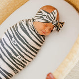 Knit Swaddle Blanket - Mummy