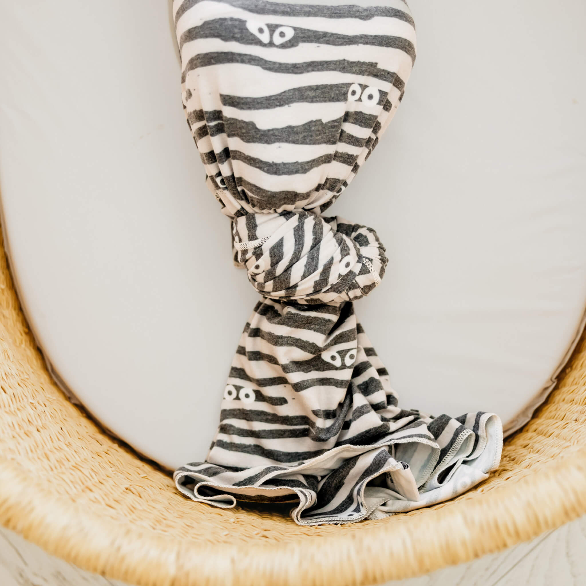 Knit Swaddle Blanket - Mummy