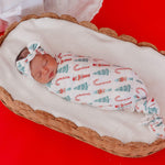 Knit Swaddle Blanket - Nicholas