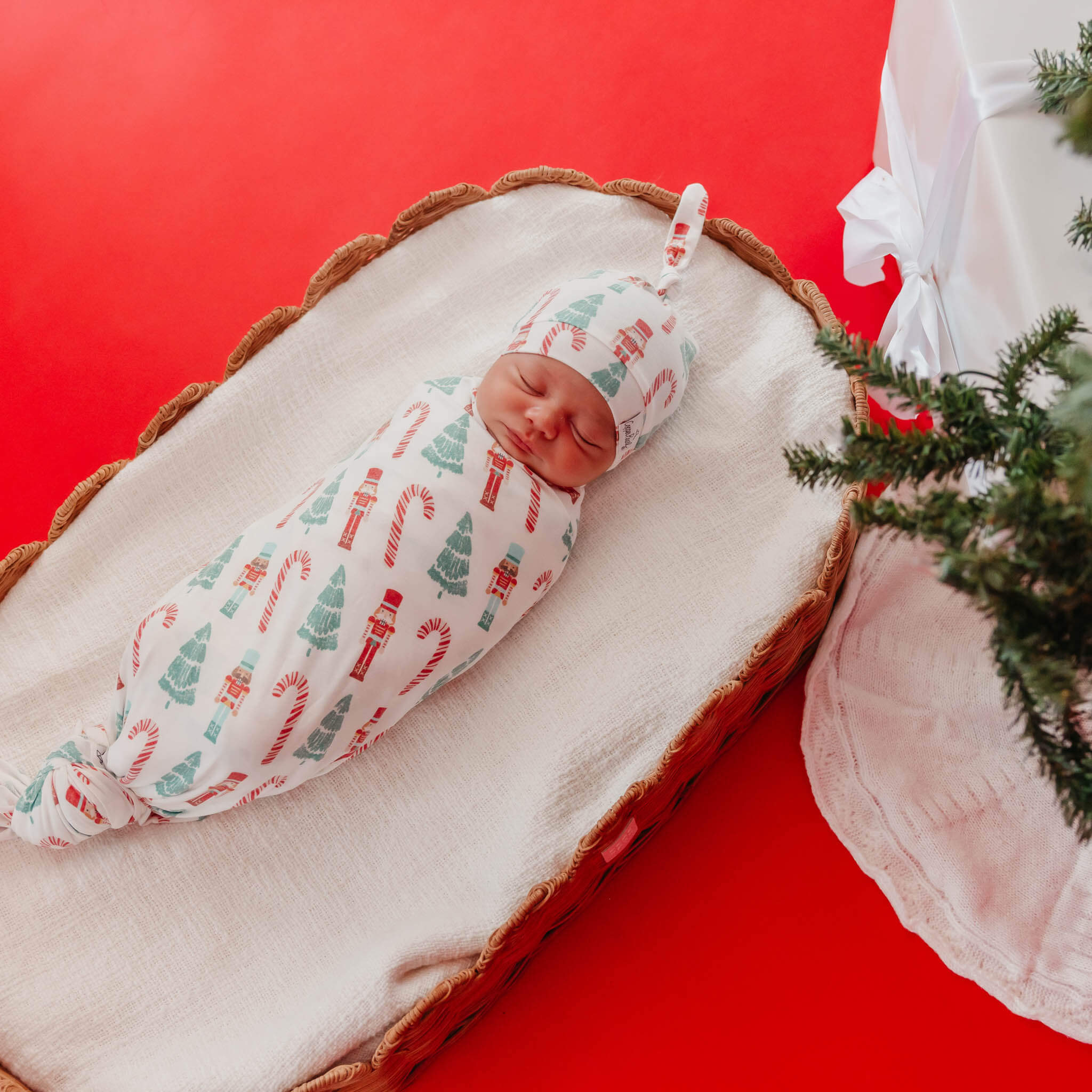 Knit Swaddle Blanket - Nicholas