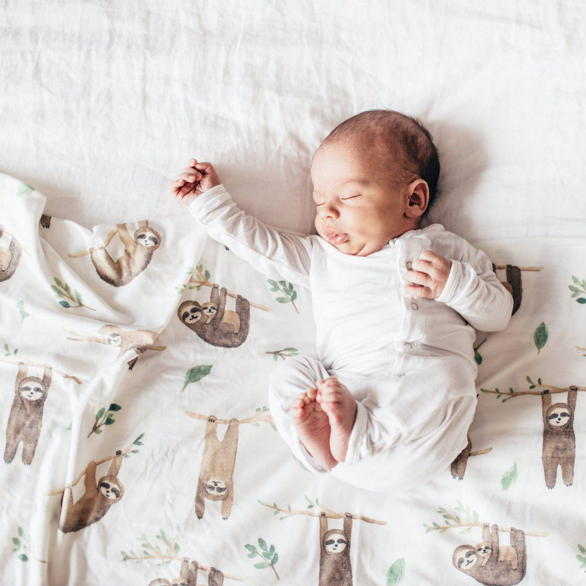 Knit Swaddle Blanket - Noah