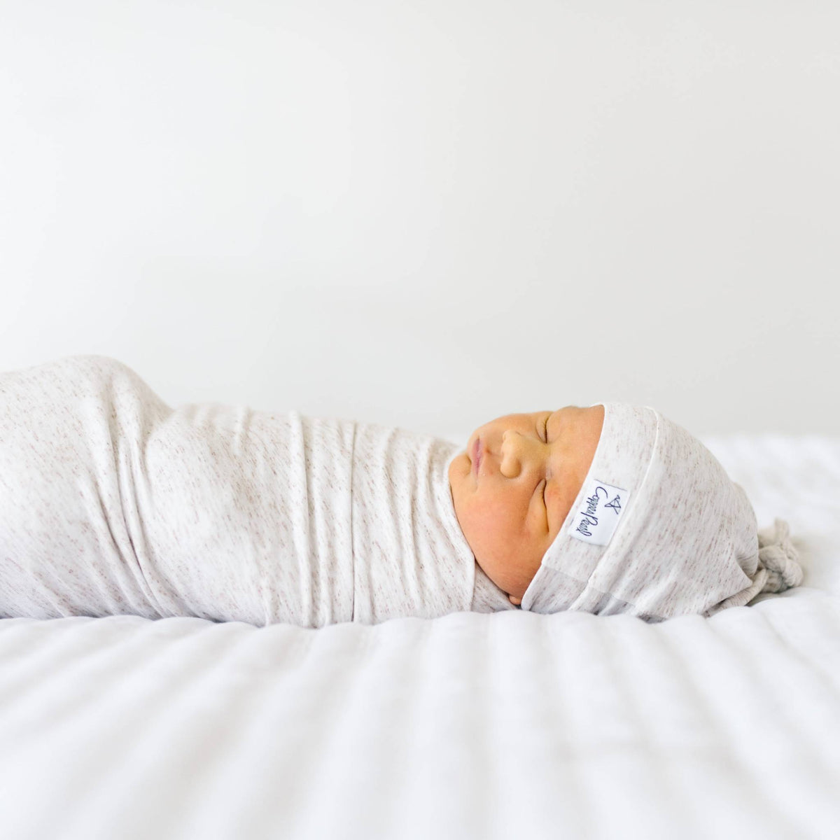 Knit Swaddle Blanket - Oat