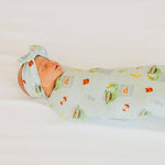 Knit Swaddle Blanket - Oscar the Grouch
