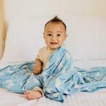 Knit Swaddle Blanket - Peanut