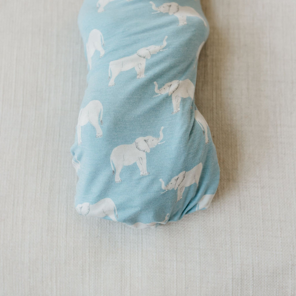 Knit Swaddle Blanket - Peanut