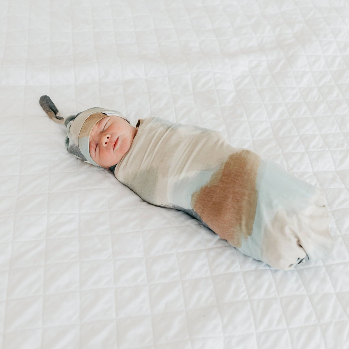 Knit Swaddle Blanket - Picasso