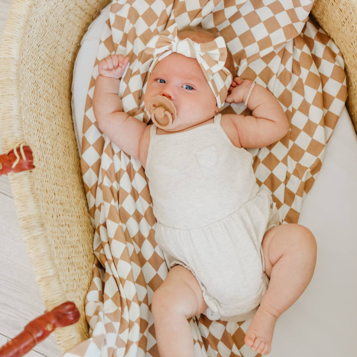 Knit Swaddle Blanket - Rad