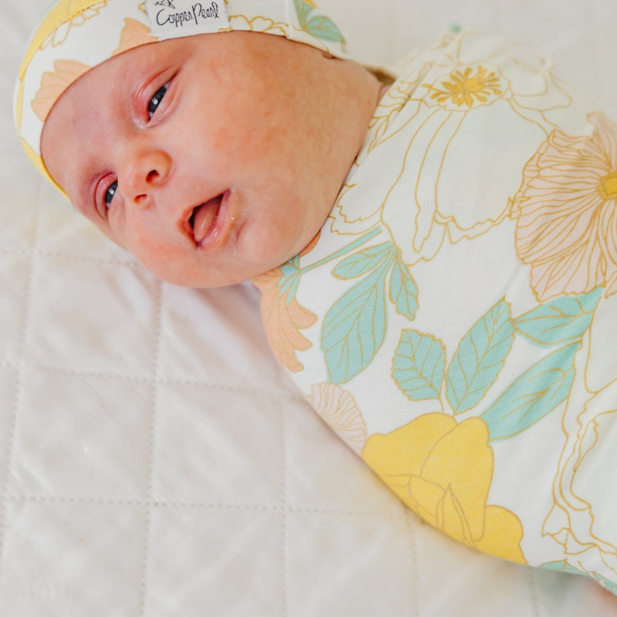 Knit Swaddle Blanket - Rose