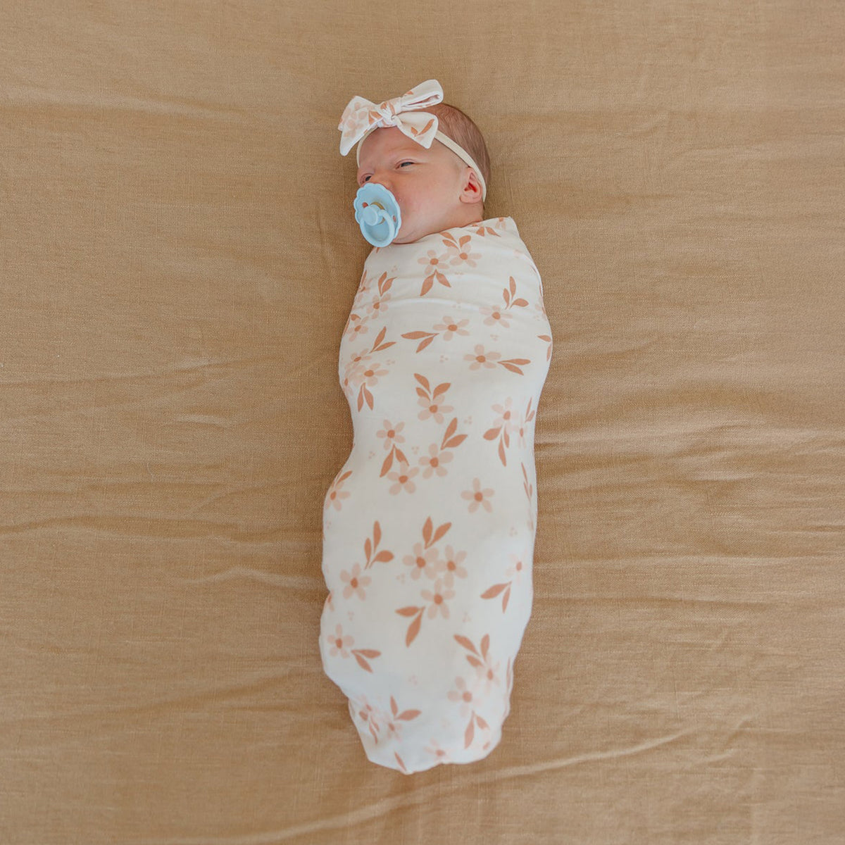 Knit Swaddle Blanket - Rue