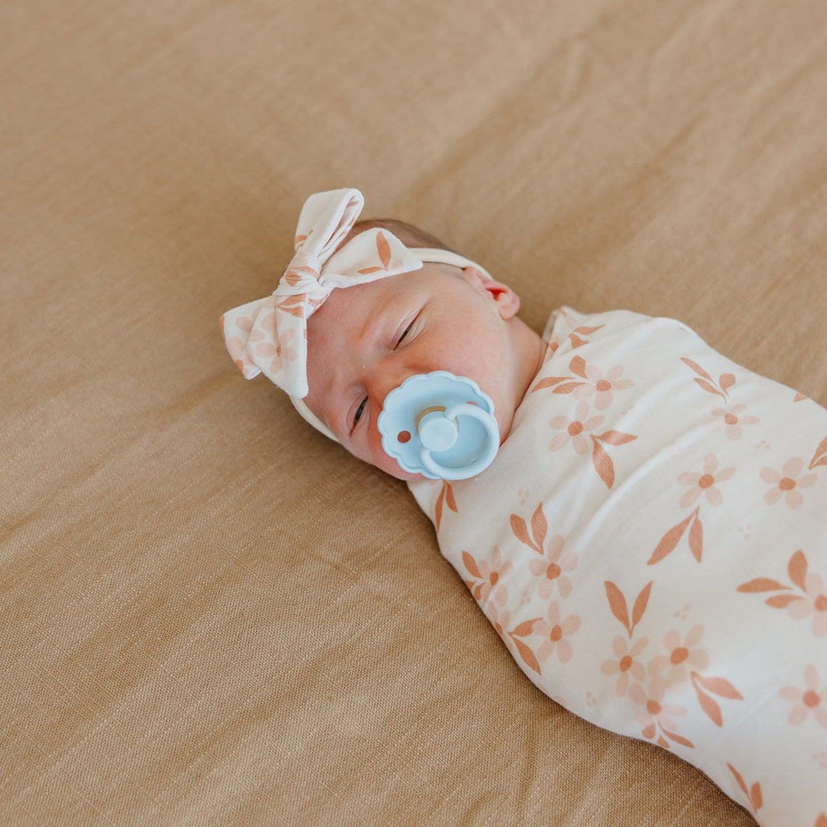 Knit Swaddle Blanket - Rue