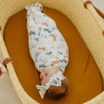 Knit Swaddle Blanket - Rufus