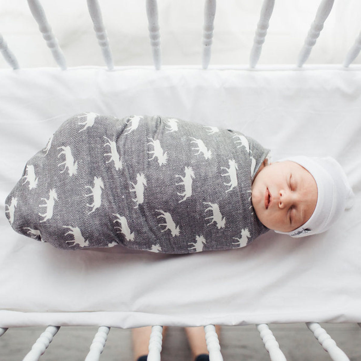 Knit Swaddle Blanket - Scout