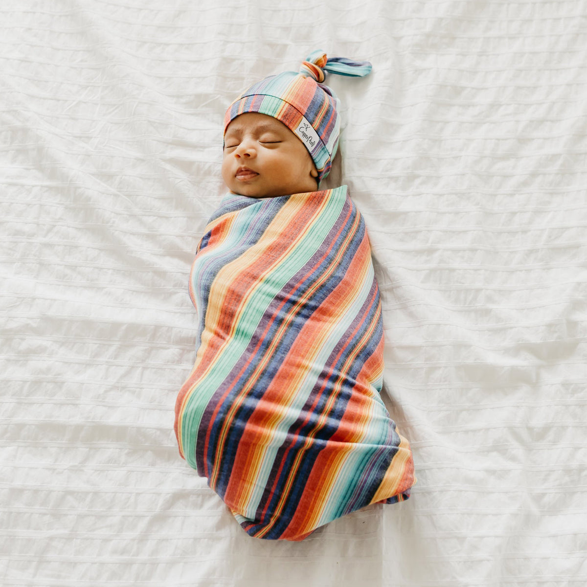 Knit Swaddle Blanket - Serape