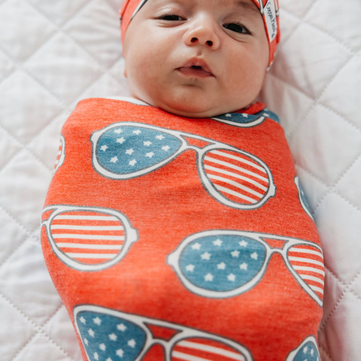 Knit Swaddle Blanket - Spangled