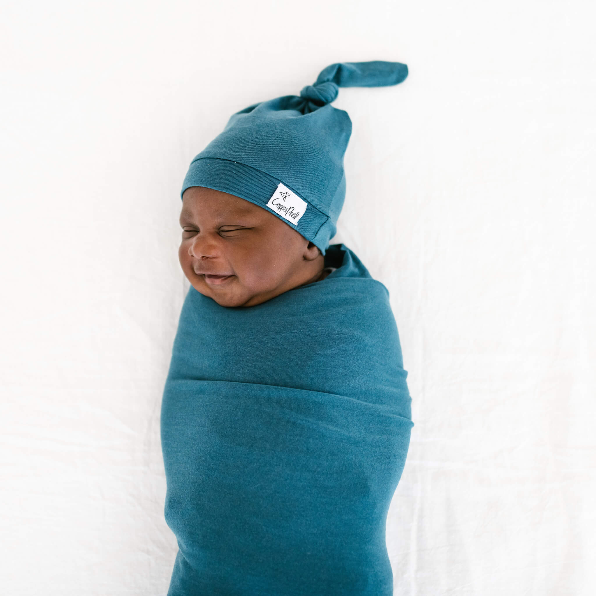 Knit Swaddle Blanket - Steel